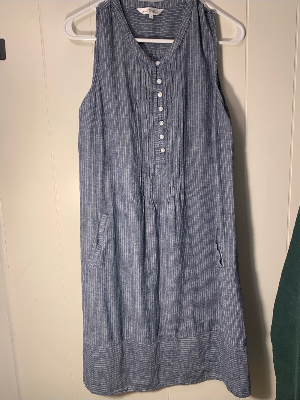 Northern Reflections Blue Striped Maxi Dress